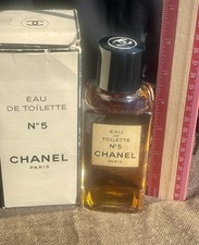 Vintage Chanel No. 5 Eau de Toilette 8 Oz Antique From Paris Full Bottle 5.5