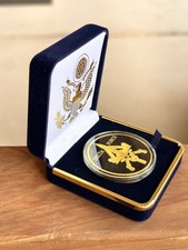 U.S. Army Delta Force Challenge Coin in Blue Velvet Case ·IN STOCK· ·GREAT GIFT· picture