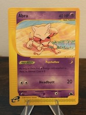Abra 46/144 - Skyridge - 2003 Vintage Pokemon Card - e-Series - Booster Fresh  picture