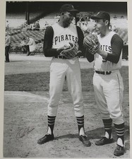 BILL MAZEROSKI PITTSBURGH PIRATES Vtg TEENIE HARRIS SIGNED DONN CLENDENON picture