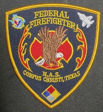 Federal Firefighter N.A.S. Corpus Christi, TX Fire Patch picture