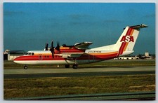 Atlantic Southeast Airlines DeHavilland Dash 7-102 N721AS Postcard PC097 picture