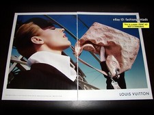 LOUIS VUITTON 4-Page PRINT AD Fall 2008 EVA HERZIGOVA Mert Alas & Marcus Piggott picture