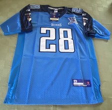 VTG Chris Johnson Reebok Tennessee Titans Jersey Size 52 XL CJ2K Blue NWT 10th picture