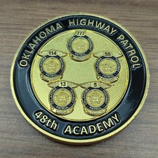 Oklahoma Highway Patrol Challenge Coin picture