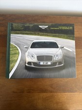 2013 Bentley Continental GT & Convertible W12 Hardcover Book Sales Brochure 13 picture