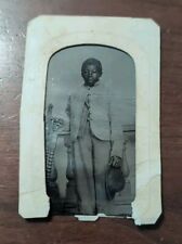 African American Young Man Tintype Photograph Black Americana 19th C Original  picture