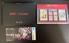 Luca Kaneshiro Luxiem X KFC China Limited Laser Greeting Card Set Nijisanji EN picture