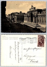 1950 Roma Palazzo Esposizioni Via Nazionale Postcard RPPC Italy picture
