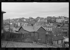 Photo:1930s Residential Hillside Neighborhood Houses Cityscape picture