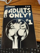 Rare ADULTS ONLY #1 Underground 1st Print Comix 1979 Inkwell Comic B&B HTF picture