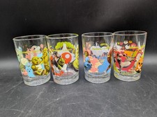 Vintage 2007 McDonalds Shrek The Third Drinking Glasses Complete Set of 4 Cups picture