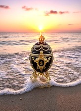 Black Sympathy Ornament – Bereavement Remembrance Gift In Loving Memory 24k Gold picture