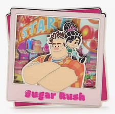 Disney Limited Edition Wreck It Ralph Sugar Rush Pin - Ralph & Vanellope LE2000 picture