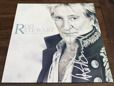 ROD STEWART Signed THE TEARS IF HERCULES VINYL RECORD BECKETT BX50596￼ picture