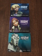 🔥 Hellboy Animated Series Limited Edition Mini-Bust Collection Dark Horse 🔥 picture