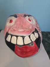 Very Rare 1986 Screamin Meemie Mad Balls Rubber Mask. Retro Used Halloween Mask picture