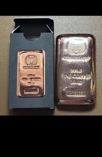 Germania Mint 10 oz 999.9 Fine Copper Bullion Bar with Serial Number and Box  picture