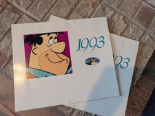Hanna Barbera 1993 Calendars - Various Cartoon Characters - 13x11 picture