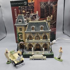 Vintage Dept 56 Great Gatsby West Egg Mansion 58939 Literary Classics 1999 picture