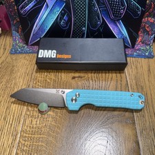 DMG Designs ECHO Dirtbag Outdoors Exclusive. VG10 Blade Button Lock Thumb Stud. picture