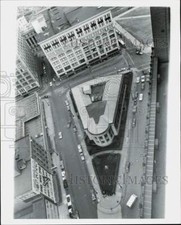 1969 Press Photo Airview of Library Park in Detroit - lra96949 picture