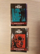 Zobie Fright Strangland Enamel Pin Set /100 /400 RARE Limited Edition Horror picture