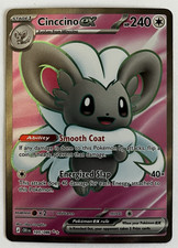 Pokemon Cinccino ex 105/086 Chaos Rising Ultra Rare Full Art TCG 2026 NM picture