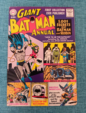 Giant Batman Annual #1 1961 Batman & Robin Origin, 1,001 Secrets, Fine, Rare picture