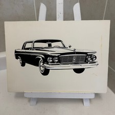 Chrysler Imperial Illustration Art Drawing Hand Drawn Robert Preis Vintage picture