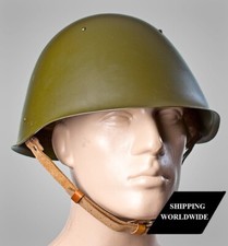 Original USSR Military Soviet Army SSh 68 Type Steel Helmet Size 2 Russian USED picture