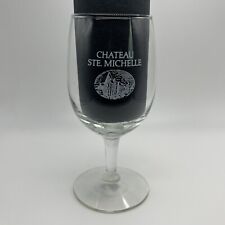Vintage CHATEAU STE. MICHELLE  Logo TASTING WINE GLASS picture
