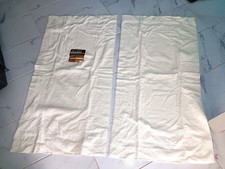 Vintage Penney's lot of 2 Bathroom, shower towels, white color 40X23 NEW picture