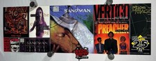 Vertigo The Essential 25 Promo Poster 11x34” 1997 DC Comics Preacher Sandman picture