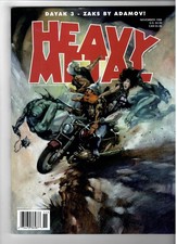 HEAVY METAL MAGAZINE Nov. 1998, Zook Cover, Adamov Art, High Grade picture