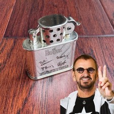 RINGO STARR Personally Owned BEATLES Autograph LIGHTER Apple * JULIEN'S * COA picture