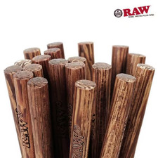 🍃😎🍃 3 x SMALL RAW CONE NATURAL WOOD POKER PACKER AUTHENTIC BRAND TOOL🍃😎🍃 picture