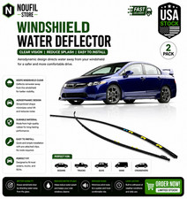 Drip Side Molding for Honda Civic 2006 2007 2008 2009 2010 2011 Windshield Roof picture