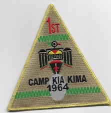 1964 Camp Kia Kima 1st Jacket patch picture
