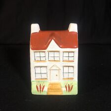 VTG Cottage Money Bank Keystone Pottery Made In England picture