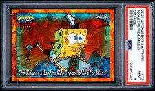 2025 Topps Chrome Sapphire SpongeBob 