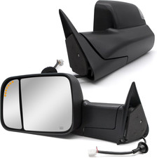 Towing Mirrors Fit for 1998 1999 2000 2001 Dodge Ram 1500 1998 1999 2000 2001 20 picture