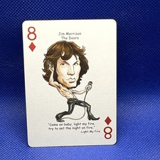 2024 Jim Morrison Rock n' Roll Hero Decks Playing Card Rare The Doors picture