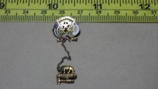 Rare Antique NDGW Native Daughters of the Golden West CA Fraternity Pin 10K Gold picture
