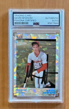 Gavin Newsom Signed Autographed 2024 GAS Cracked Foil Card #d 11/20 PSA/DNA COA picture
