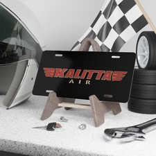 Kalitta Air Cargo Logo Vanity Plate - Aviation Freight Car Tag Gift Idea USA picture