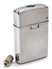 Sarome GAS Japan Vintage Butane Push-Button Cigarette Lighter w/Filler Adapter picture