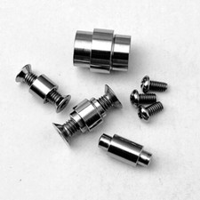 Titanium Screw & Pivot Kit For Spyderco Para 3 C223 Pocket Knife US SHIPPING picture