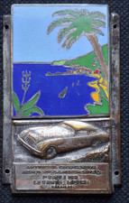 Advertising sign Rally Levante S. Margherita Ligure Genoa 1953 radiator picture