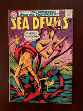 Sea Devils #18 (DC 1964) Silver Age Undersea Adventure Sheldon Moldoff  3.5 VG- picture